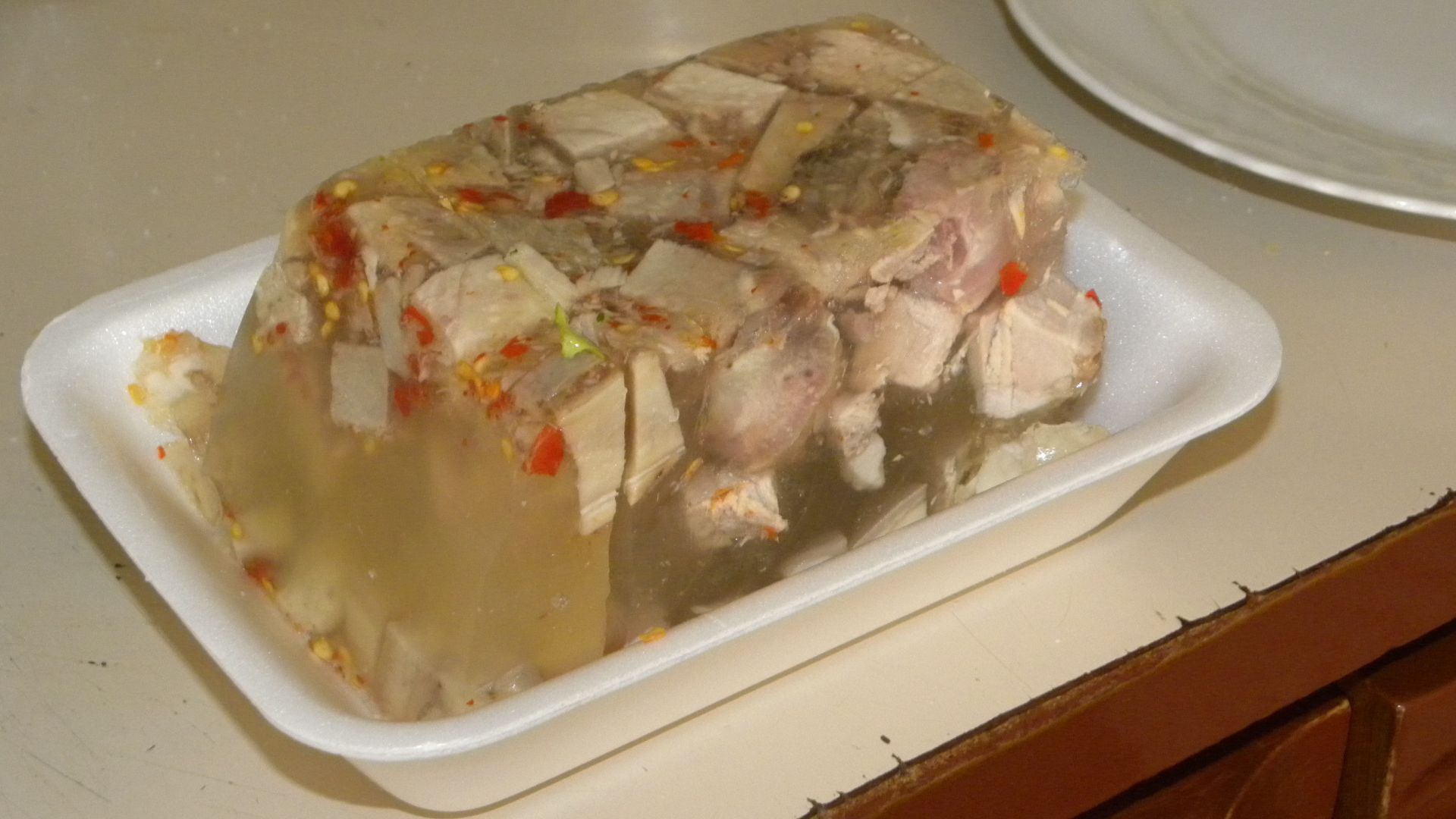 Gelatina di maiale, detta