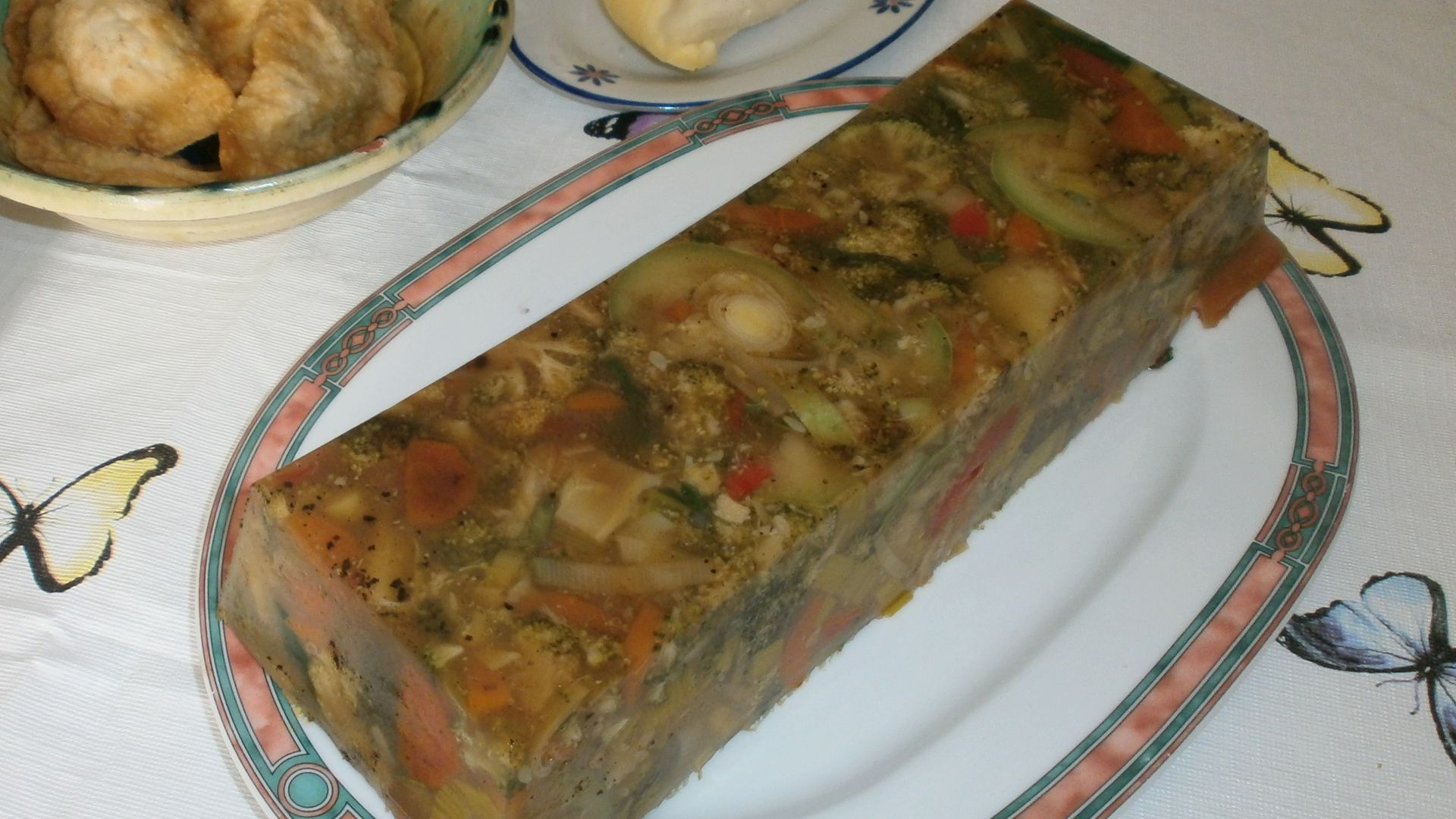 Aspic de verduras