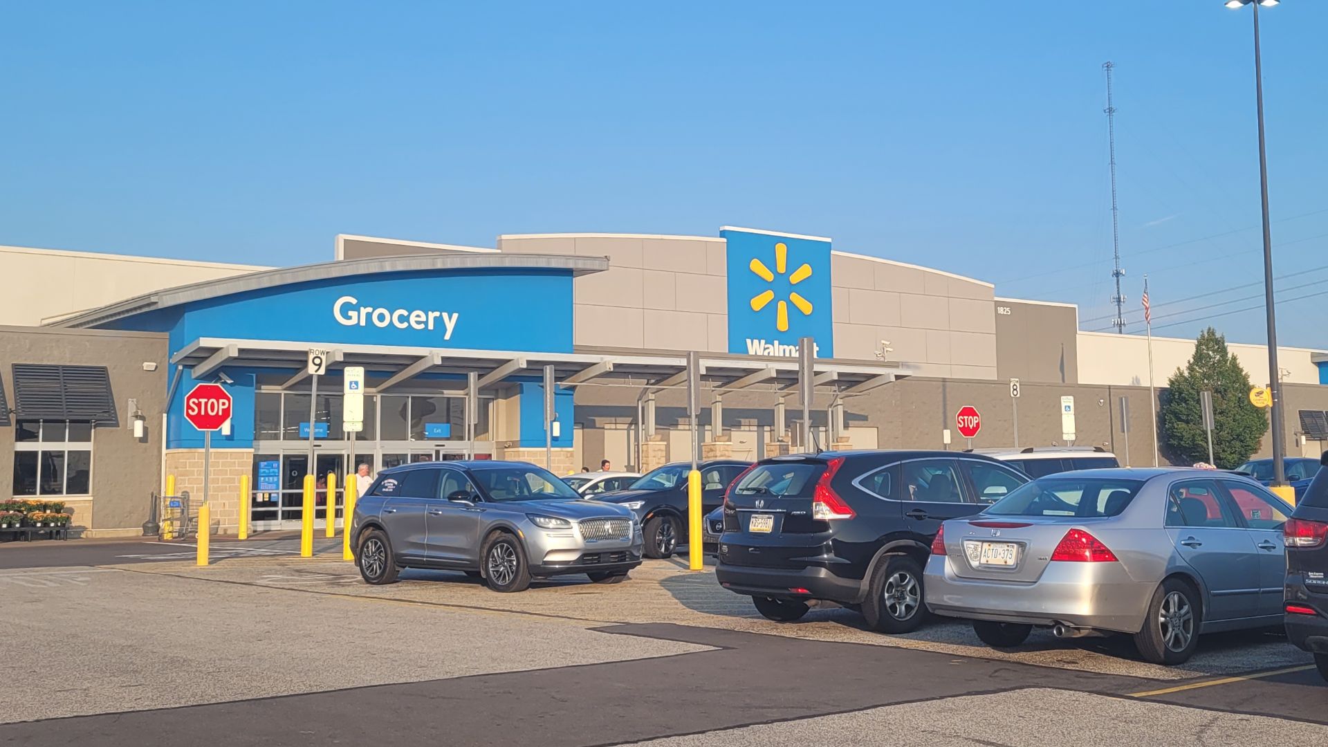 The Storefront of a Walmart Supercenter, Erie PA, United States