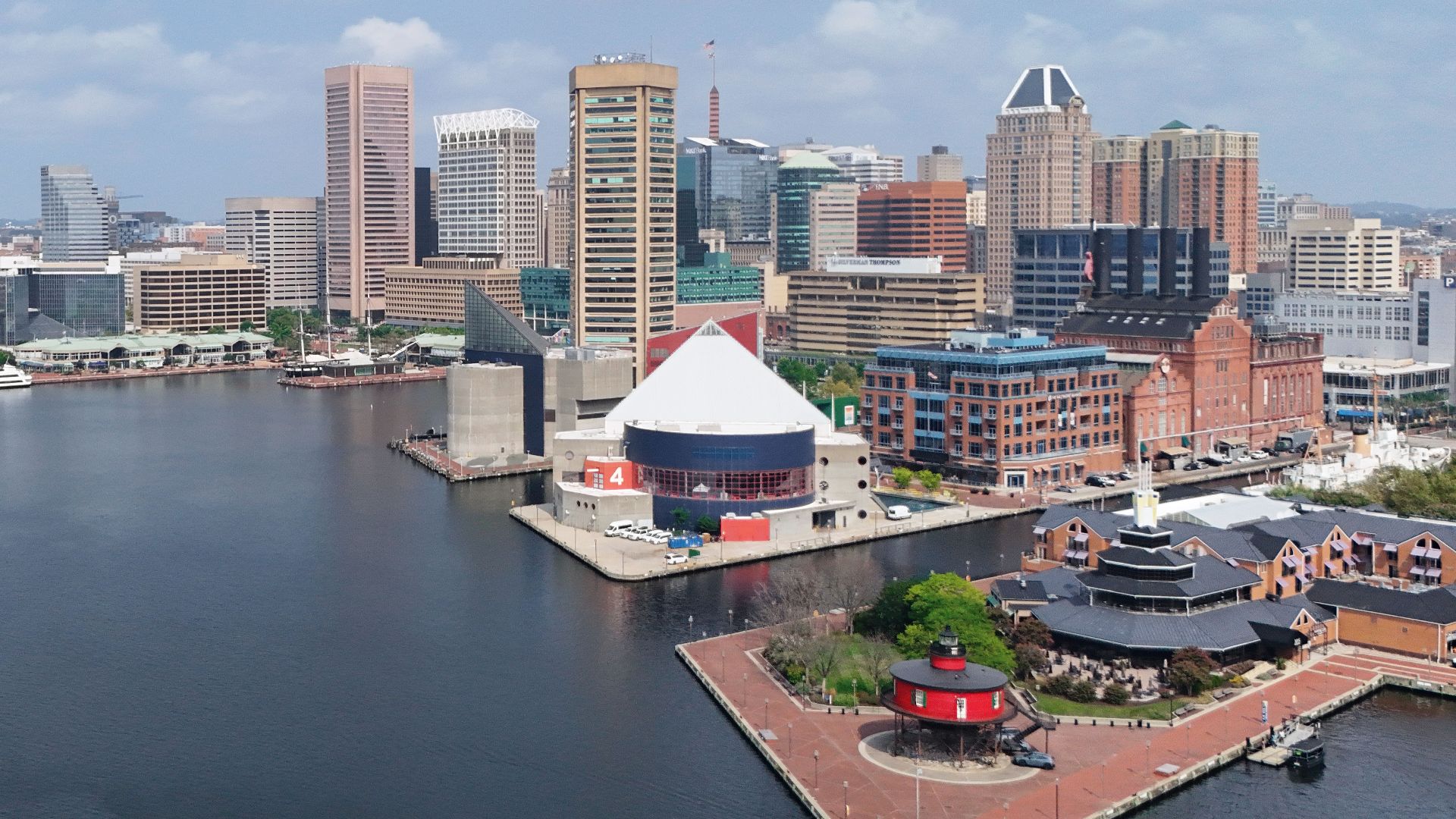The skyline of Baltimore, Maryland