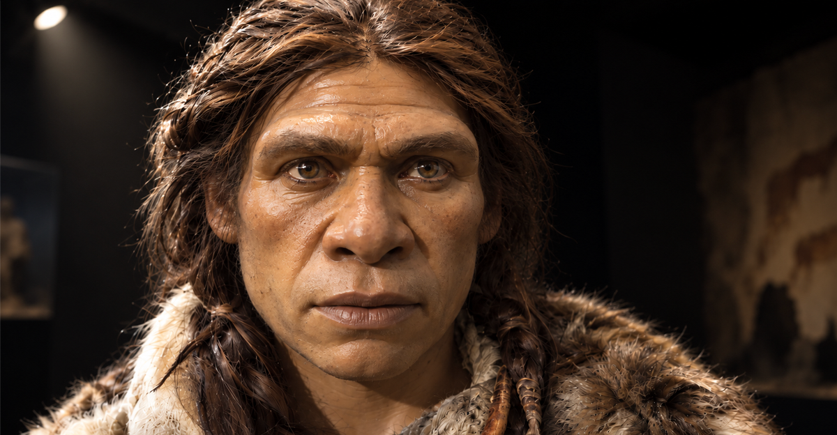 Neanderthal in museum