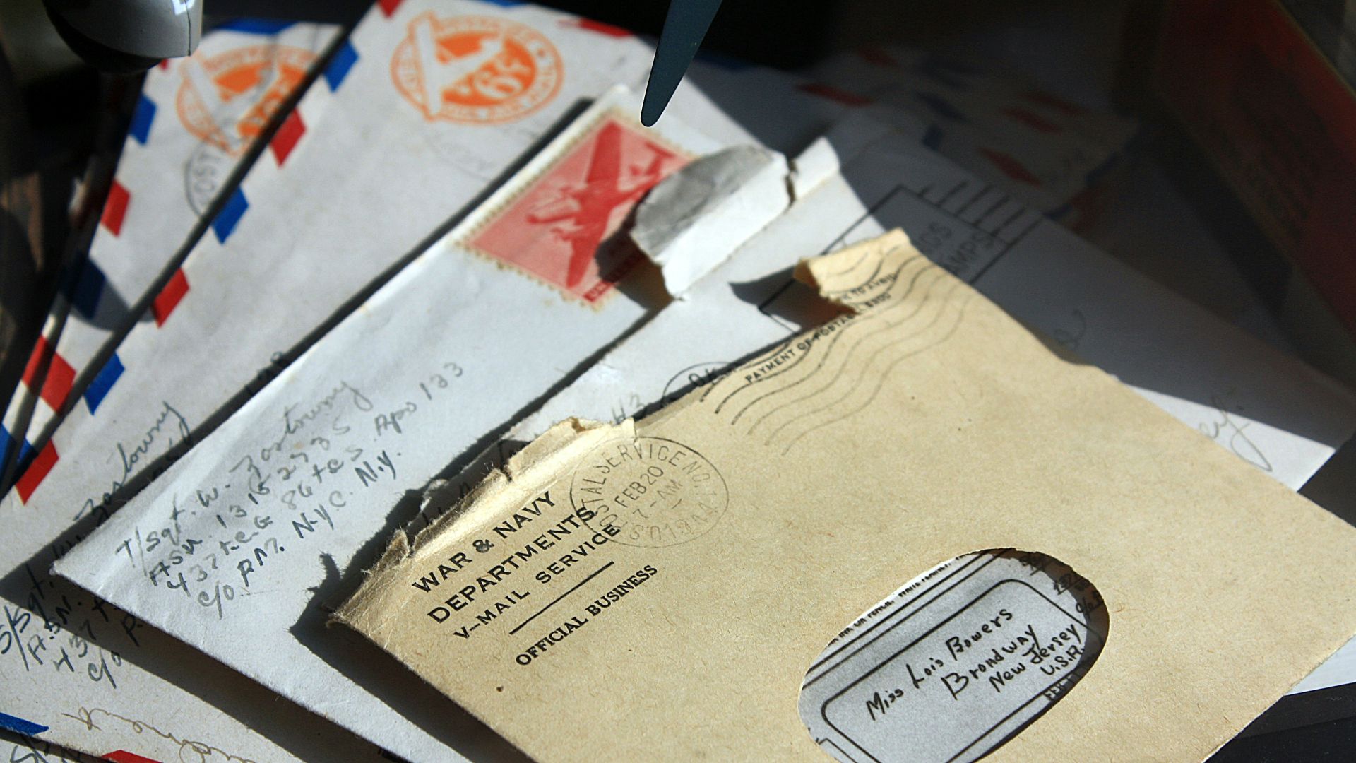 opened envelopes