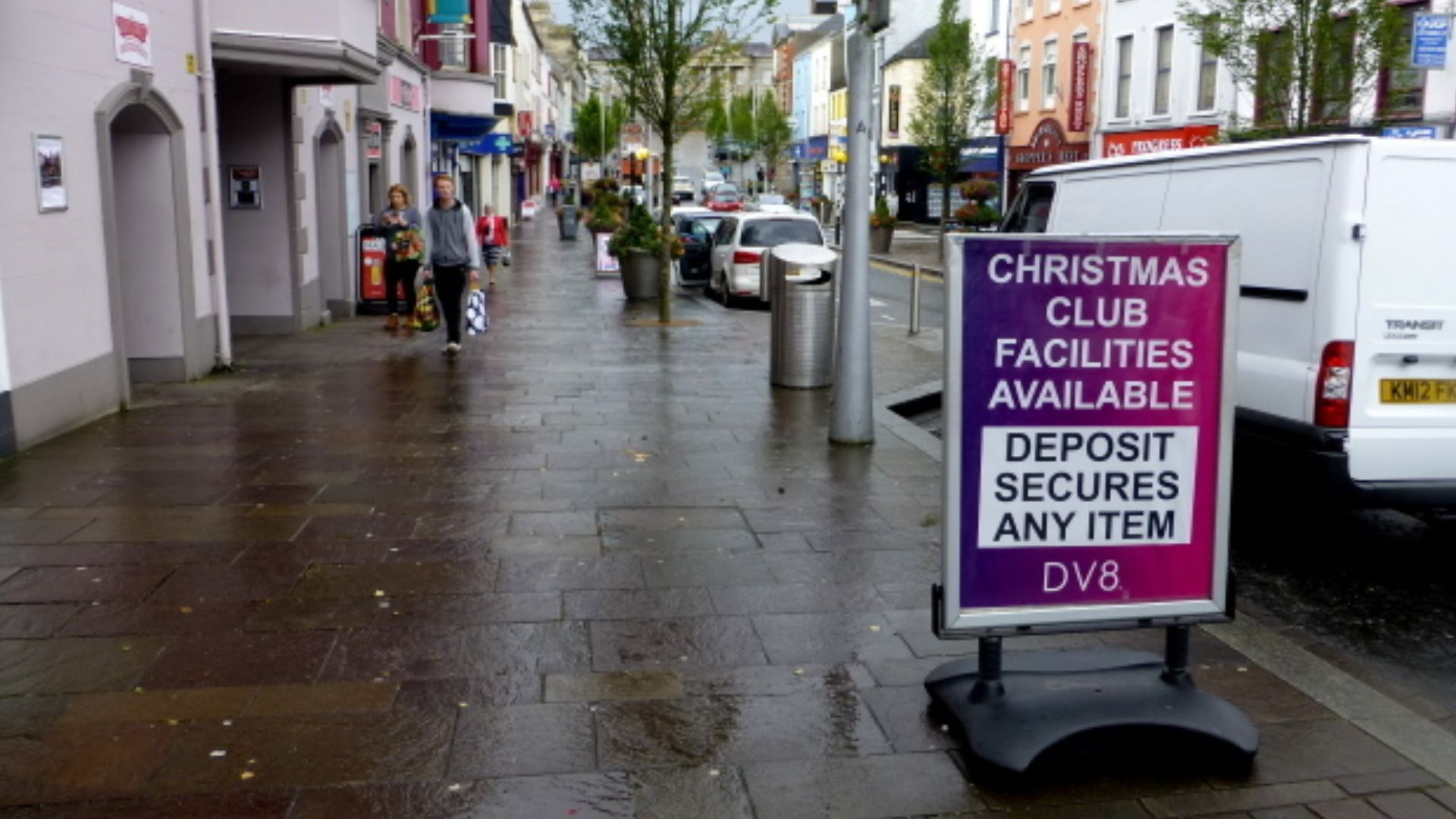 Christmas Club notice, Omagh