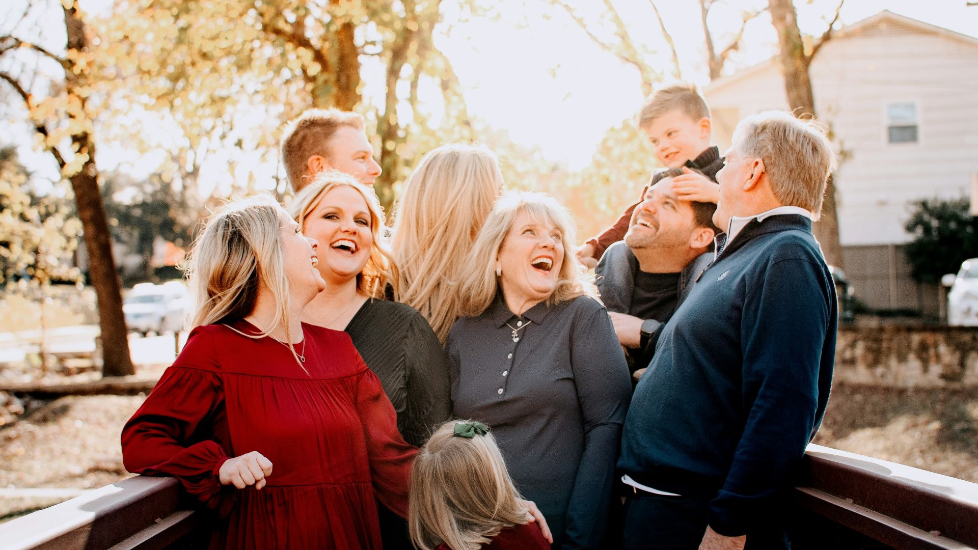 A group of people standing next to each other