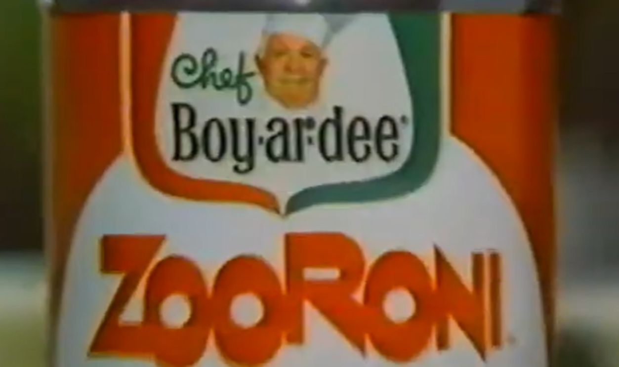 Screenshot from Chef Boyardee Zooroni (1982)