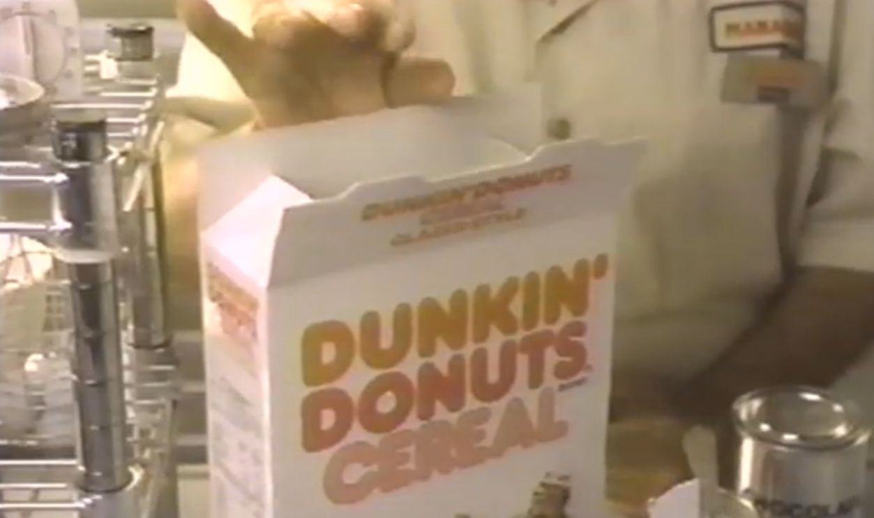 Screenshot from Dunkin' Donuts Cereal (1988)