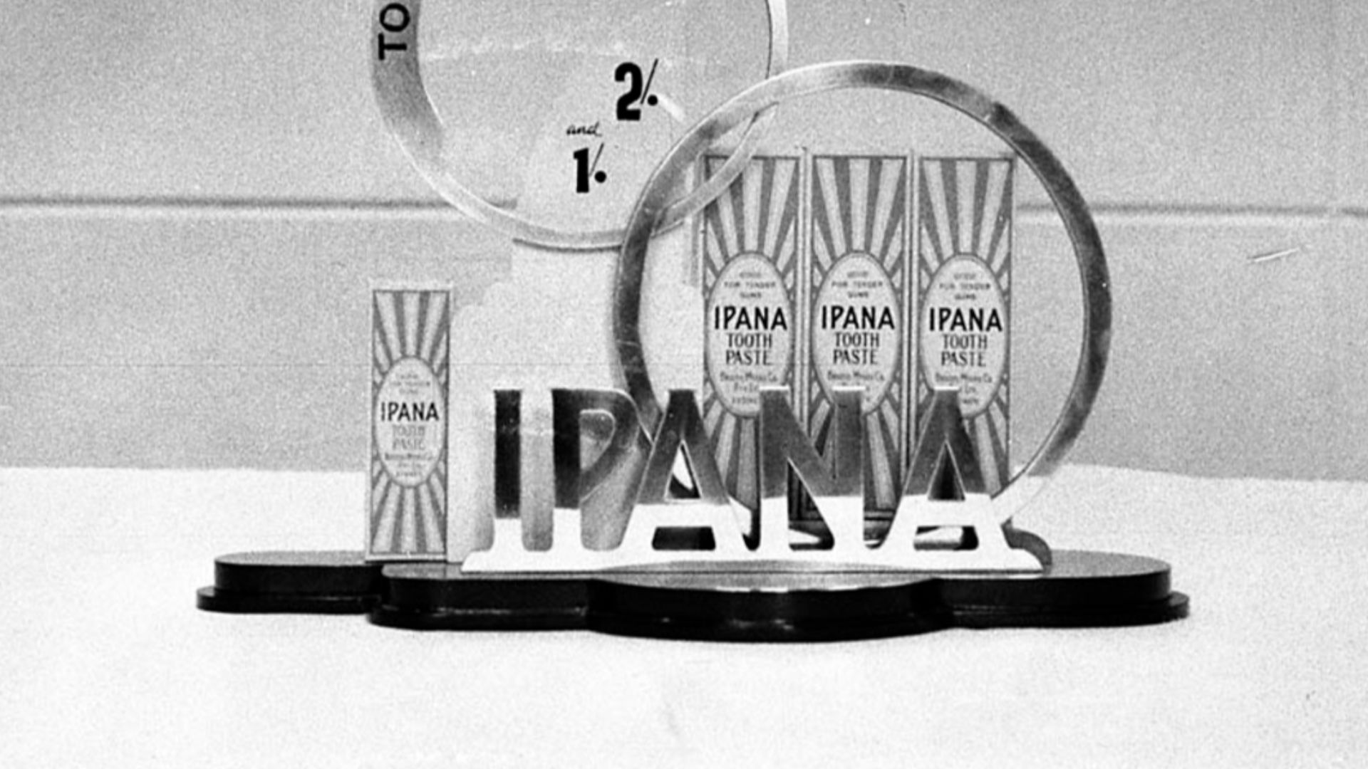 Ipana toothpaste display (taken for Metropolitan Art Studios)