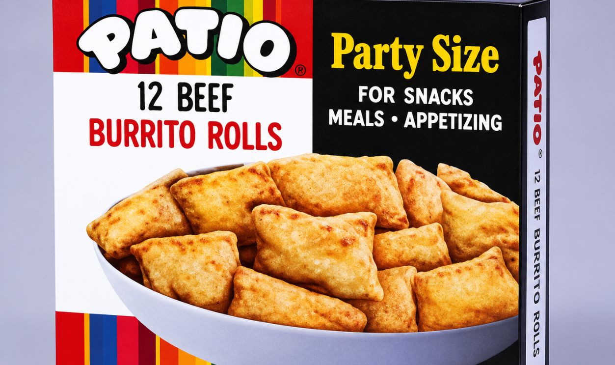Screenshot from Patio Burrito Roll ad