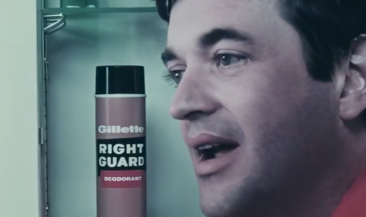 Screenshot from Right Guard Aerosol Deodorant (1960)