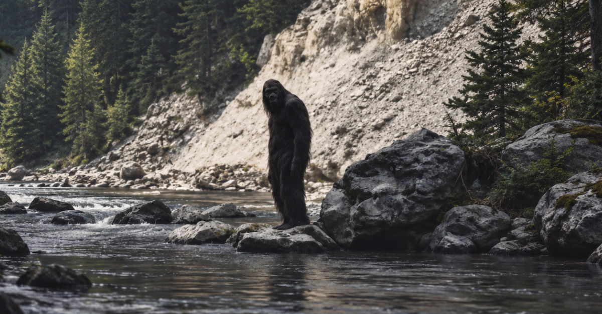 Cinematic Cryptid at the Mountain River