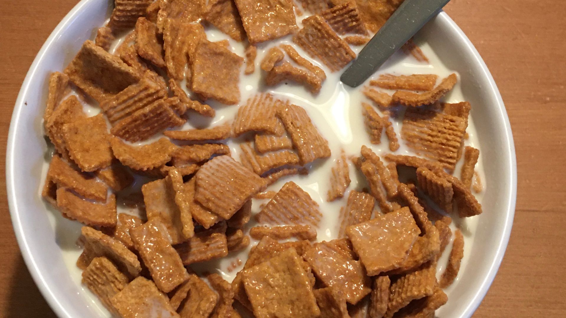 Golden Grahams cereal, with milk