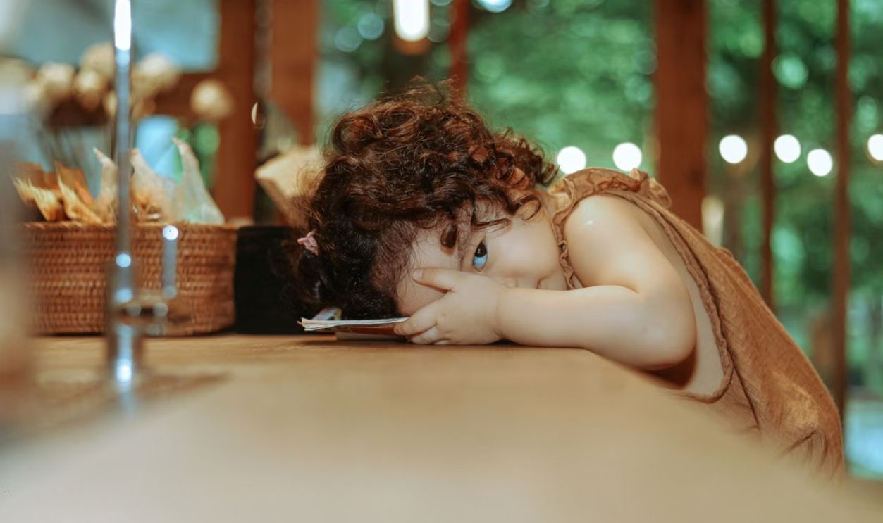 tired toddler