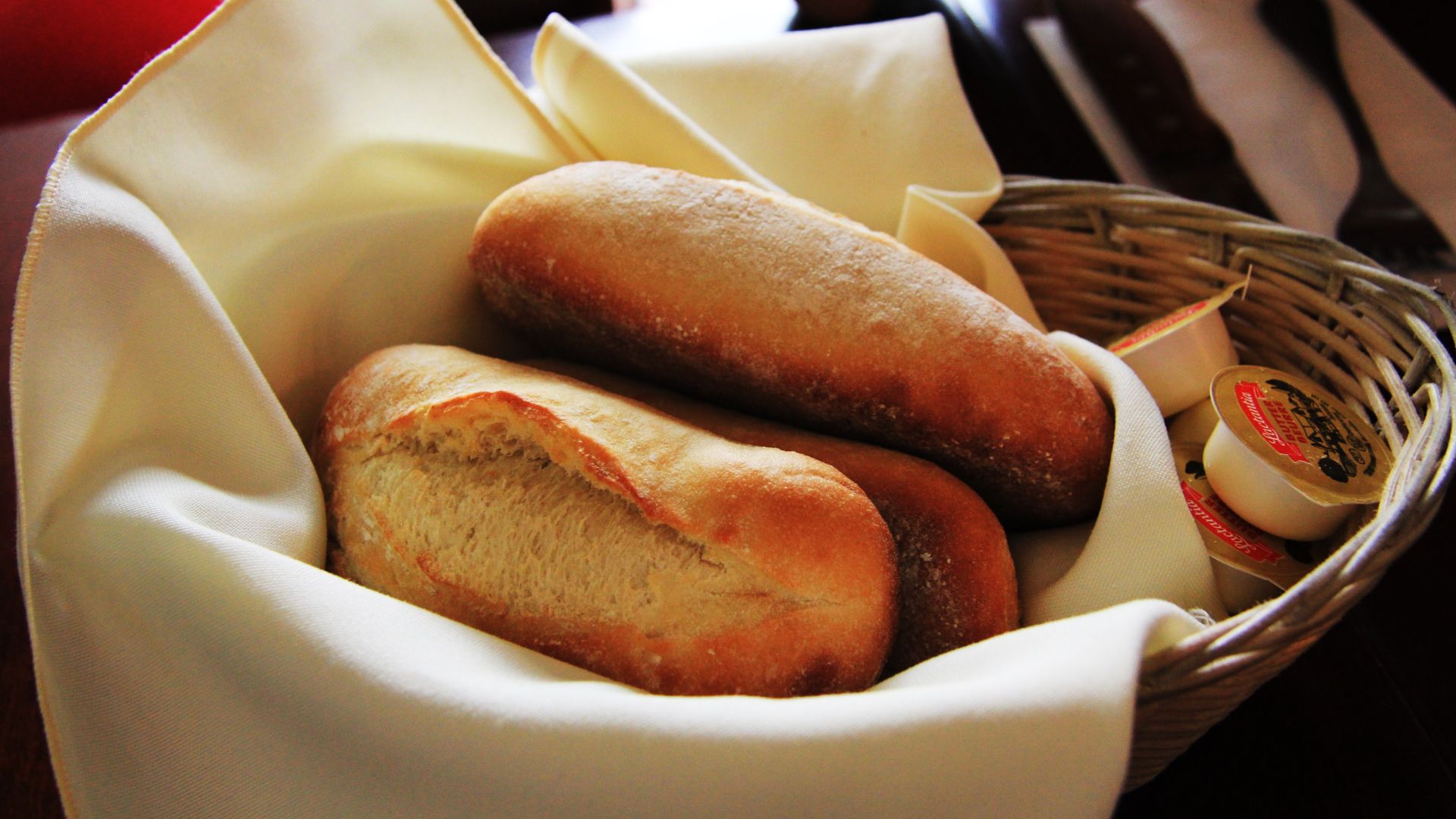Bread and butter- Guido & Angelina restaurant