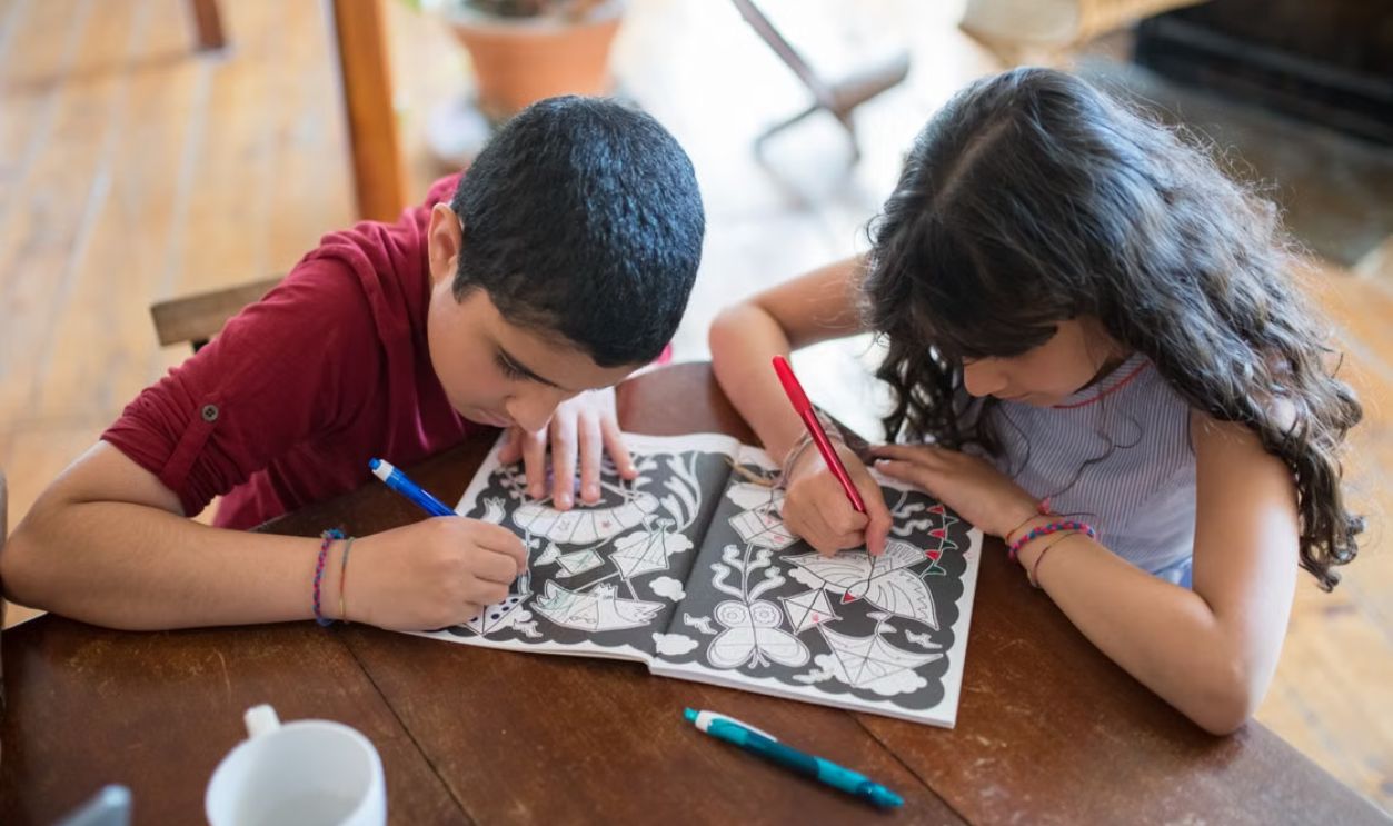 kids coloring book