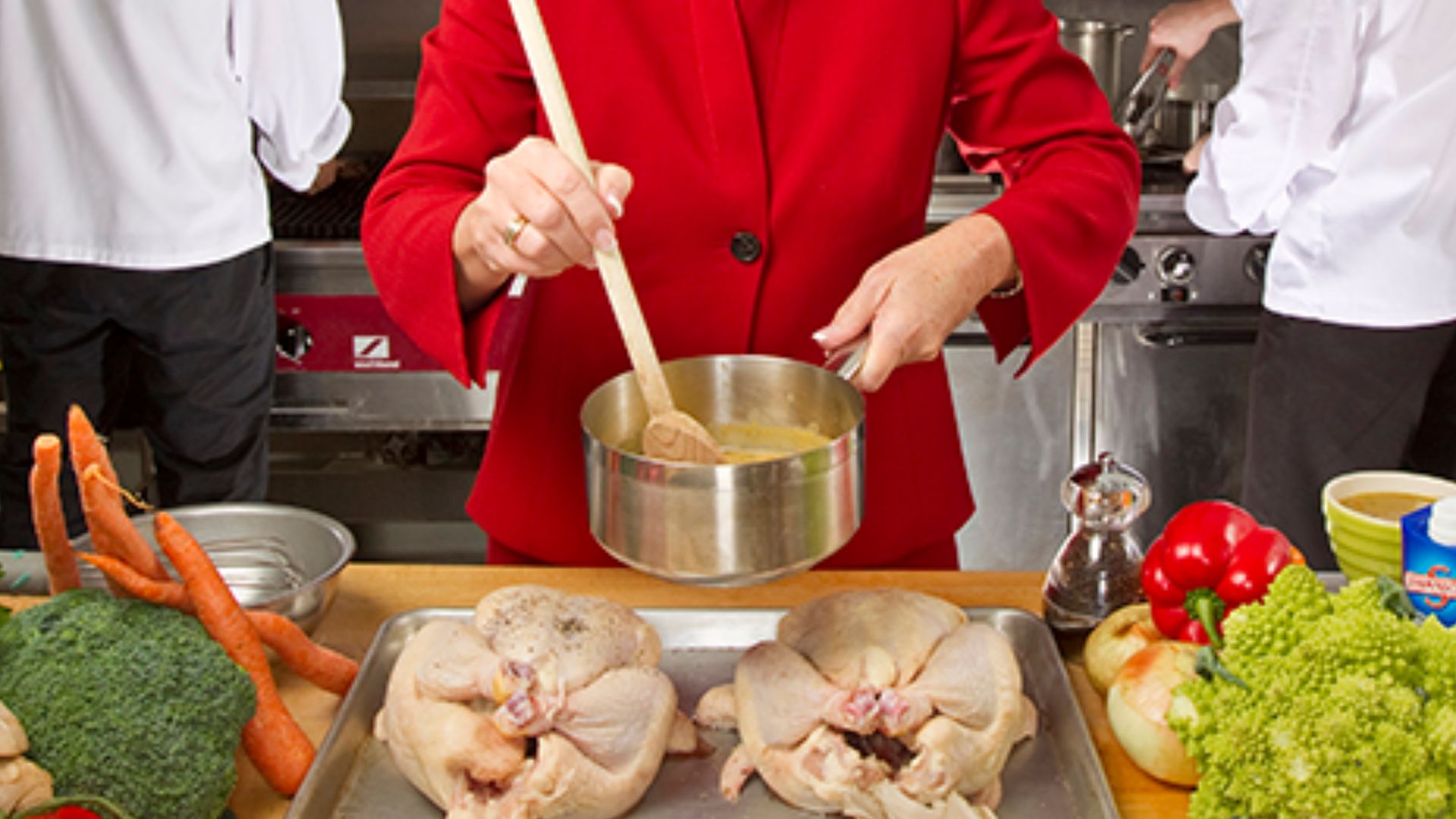 Campbell Soup Company CEO Denise Morrison in a test kitchen at their Camden, New Jersey headquarters.
Link to Photo: Common History
Credit: Bill Cramer/Wonderful Machine
Contact: connect@wonderfulmachine.com
Location: 1 Campbell Place Camden, New Jersey
