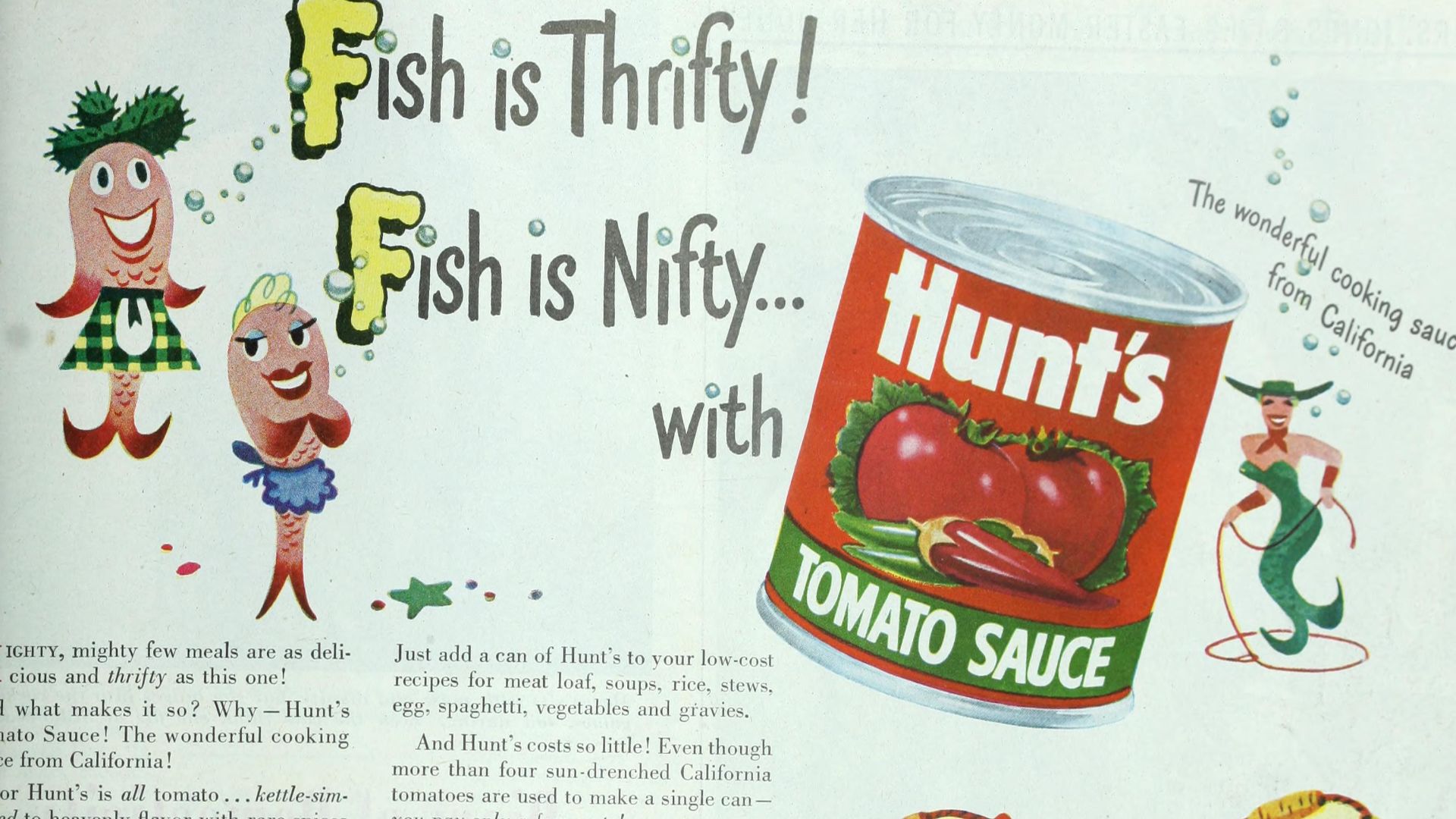 Hunt's Tomato Sauce
Identifier: ladieshomejourna65janwyet (find matches)
Title: The Ladies' home journal
Year: 1889 (1880s)
Authors:  Wyeth, N. C. (Newell Convers), 1882-1945
Subjects:  Women's periodicals Janice Bluestein Longone Culinary Archive
Publish