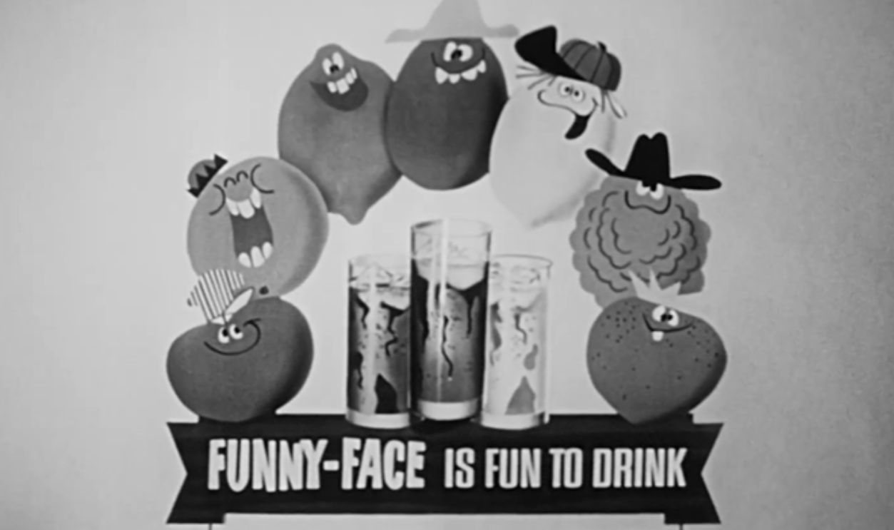 Screenshot from Funny Face Drink Mix (1964)