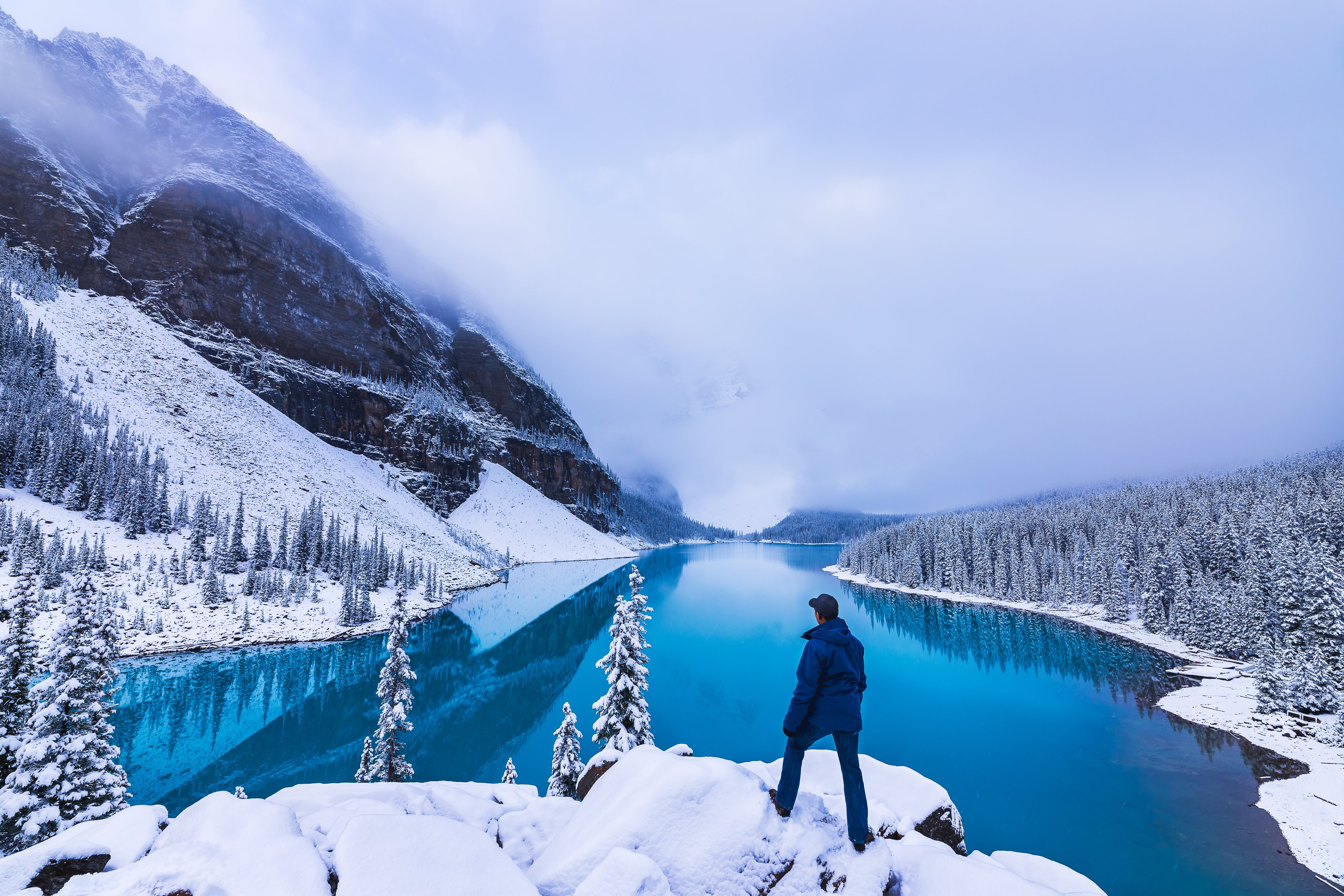 Winter in Banff National Park, Alberta, Canada
