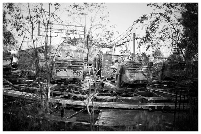 Abandoned theme park