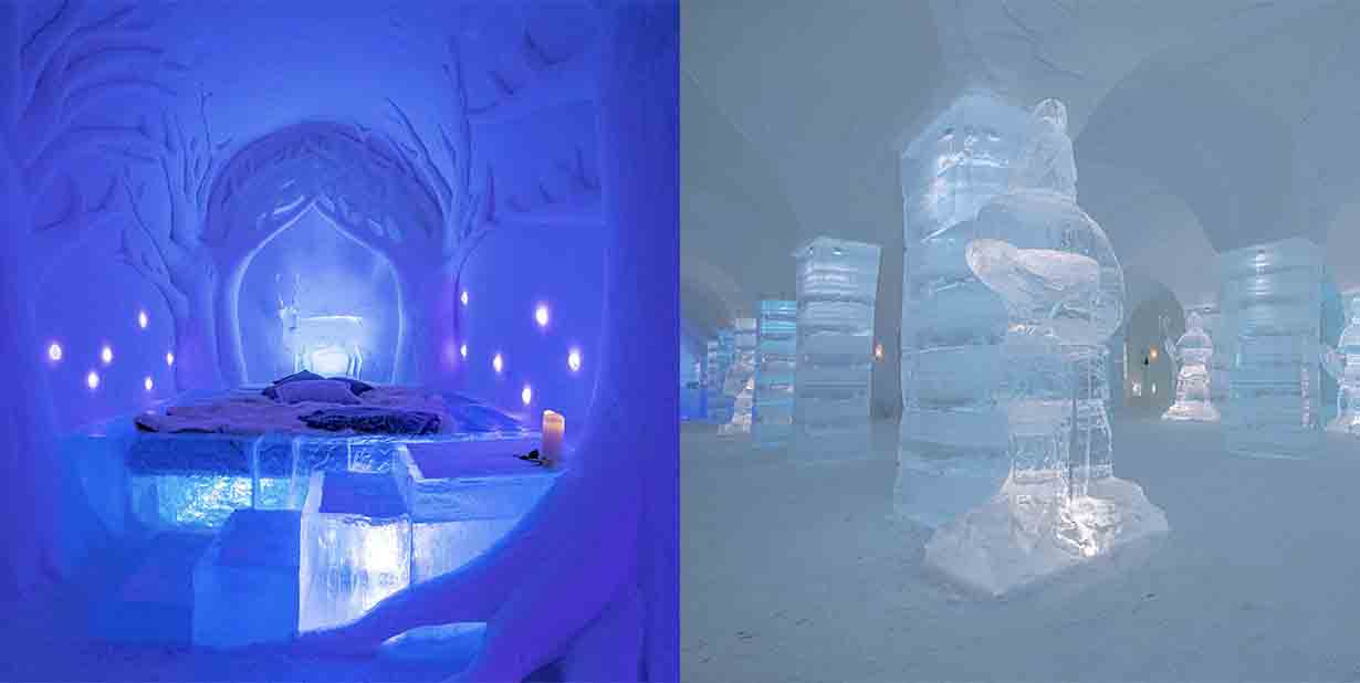 Sorrisniva Ice hotel in Norway