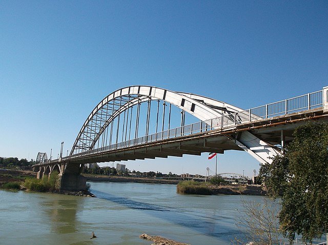 Bridge in Ahvaz, Iran