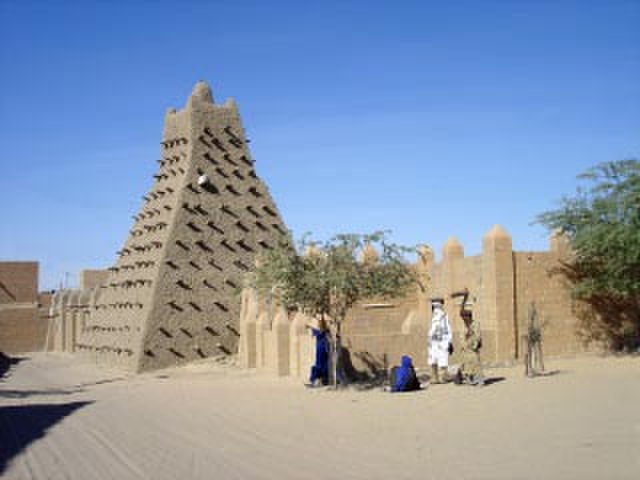 Mosque in Timbuktu, Mali
