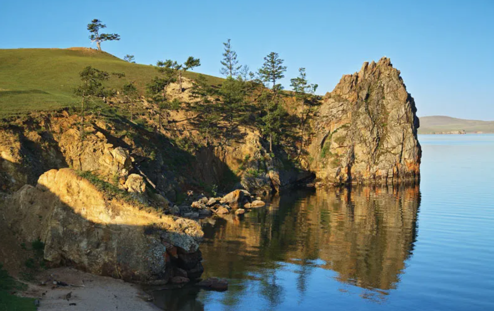 Shoreline of Lake Baikal