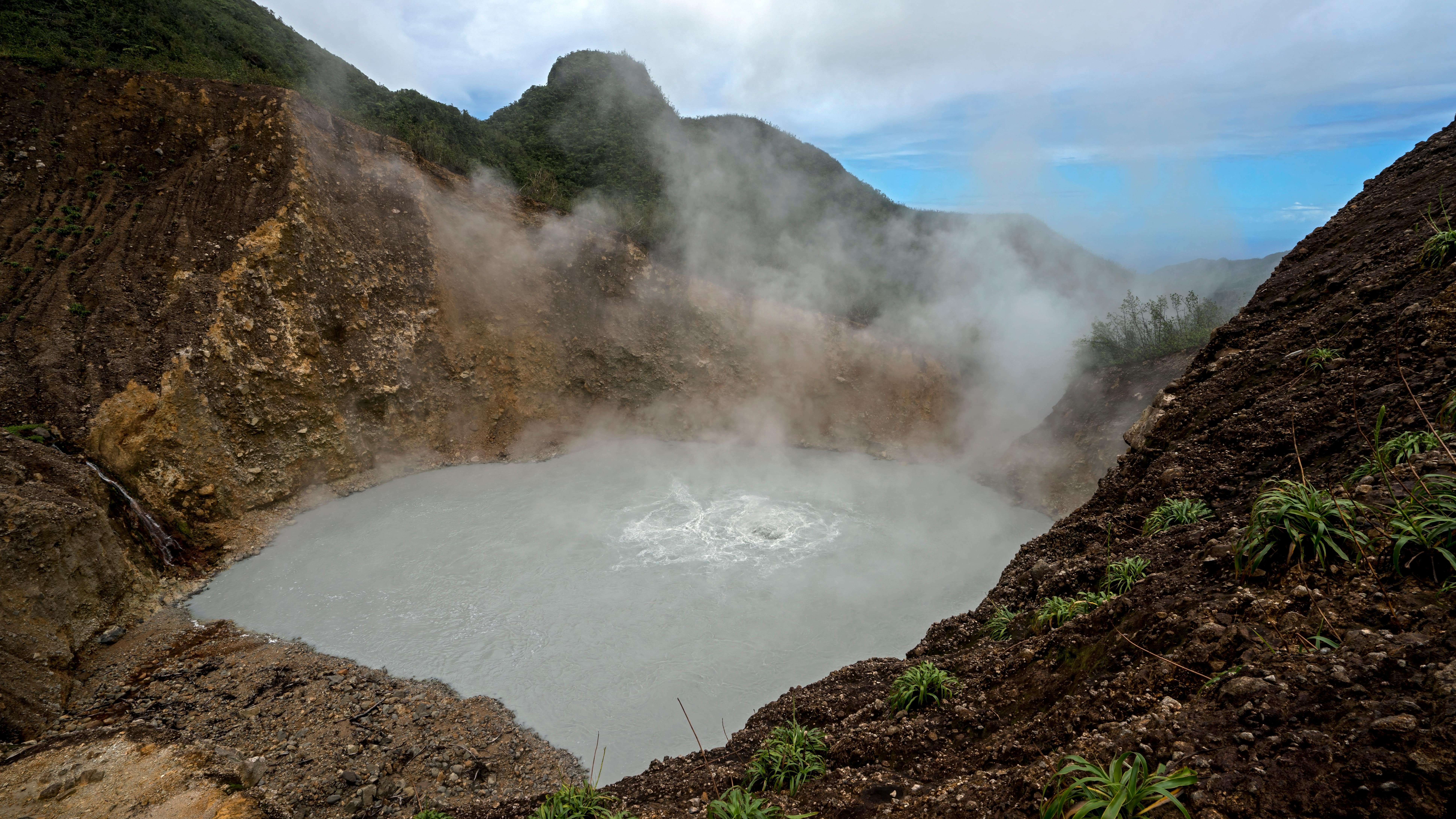 Boiling Lake In Dominica