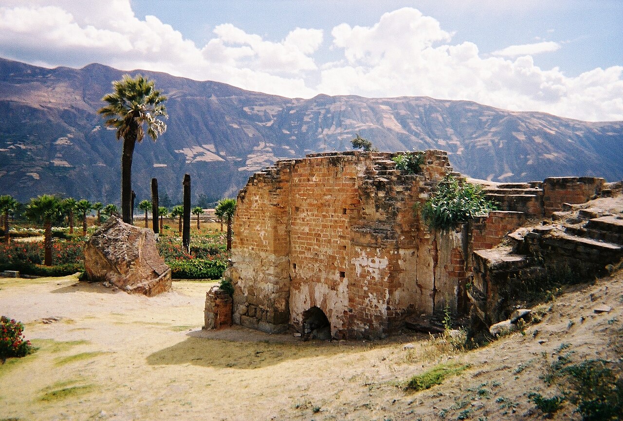 Cathedral in Yungay Peru