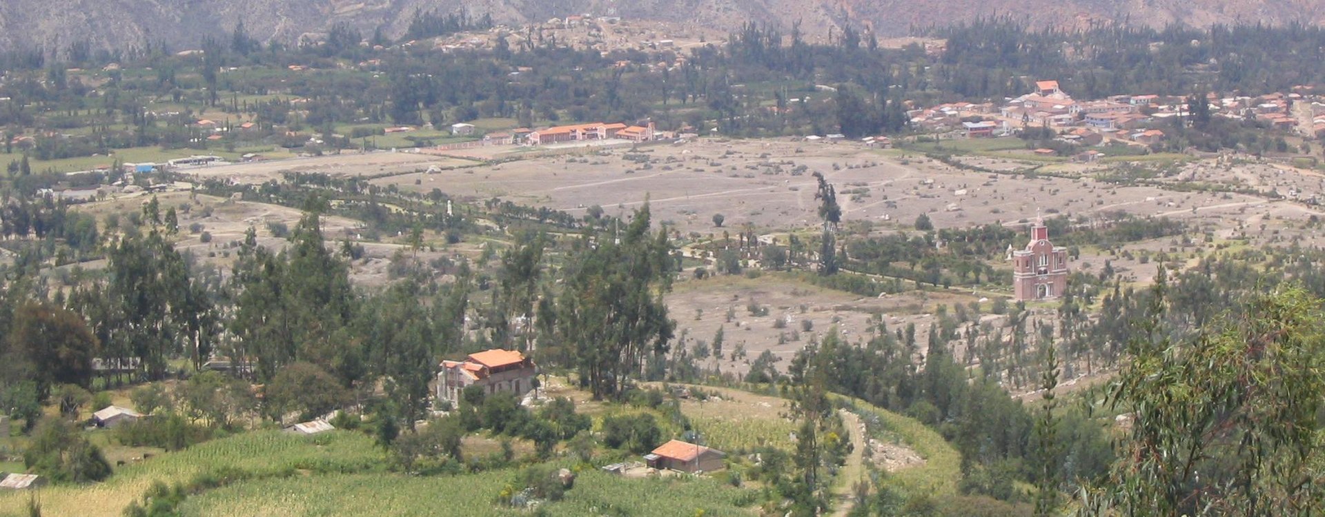 Yungay Viejo aftermath of avalanche
