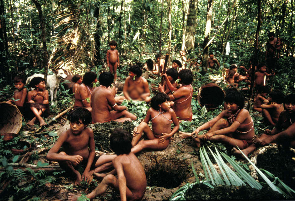 Yanomami Tribe people