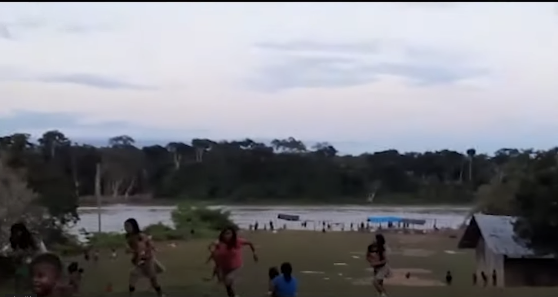 Yanomami tribe escaping loggers