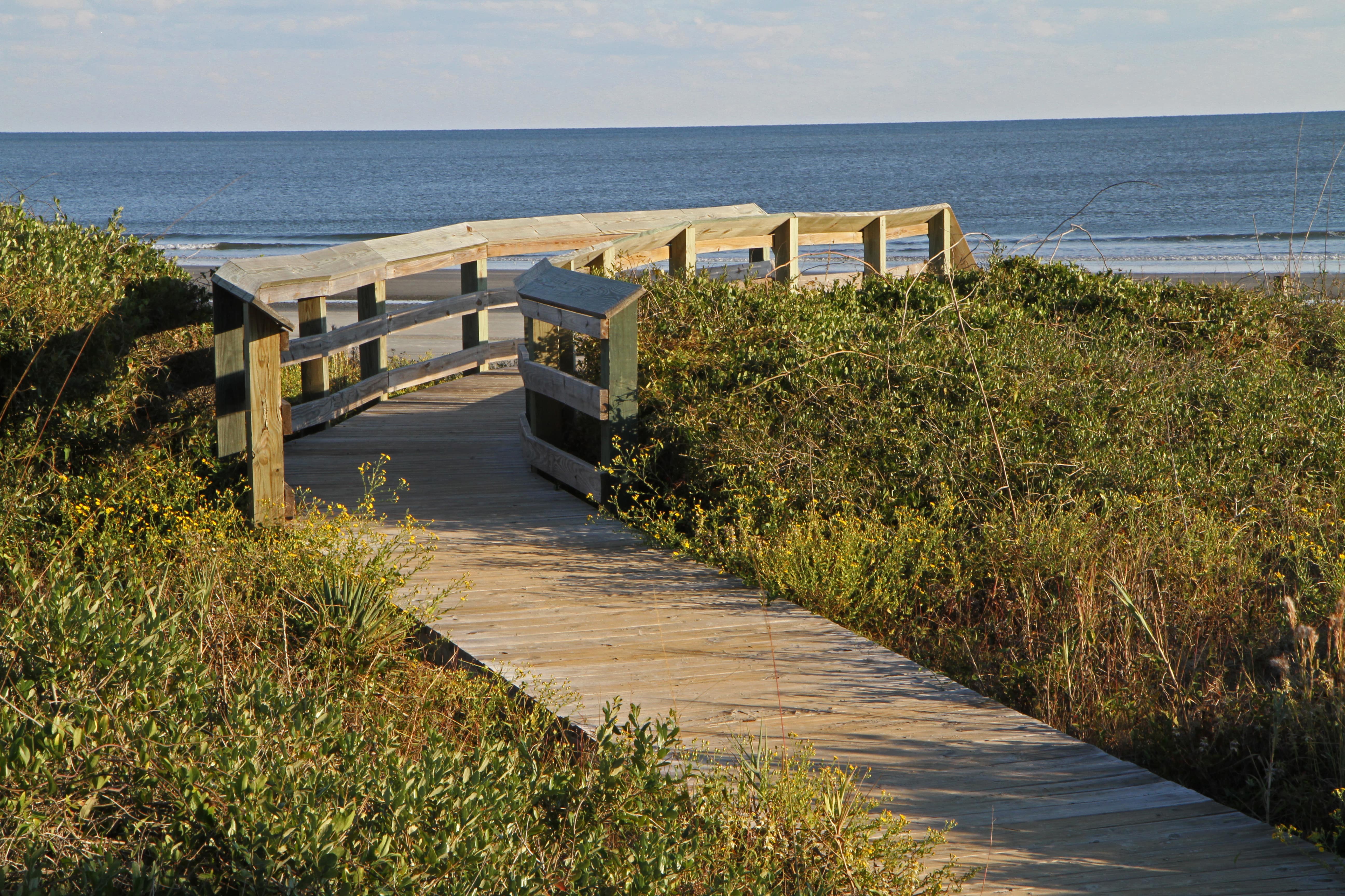 Boardwalk at Kiawah Island, South Carolina