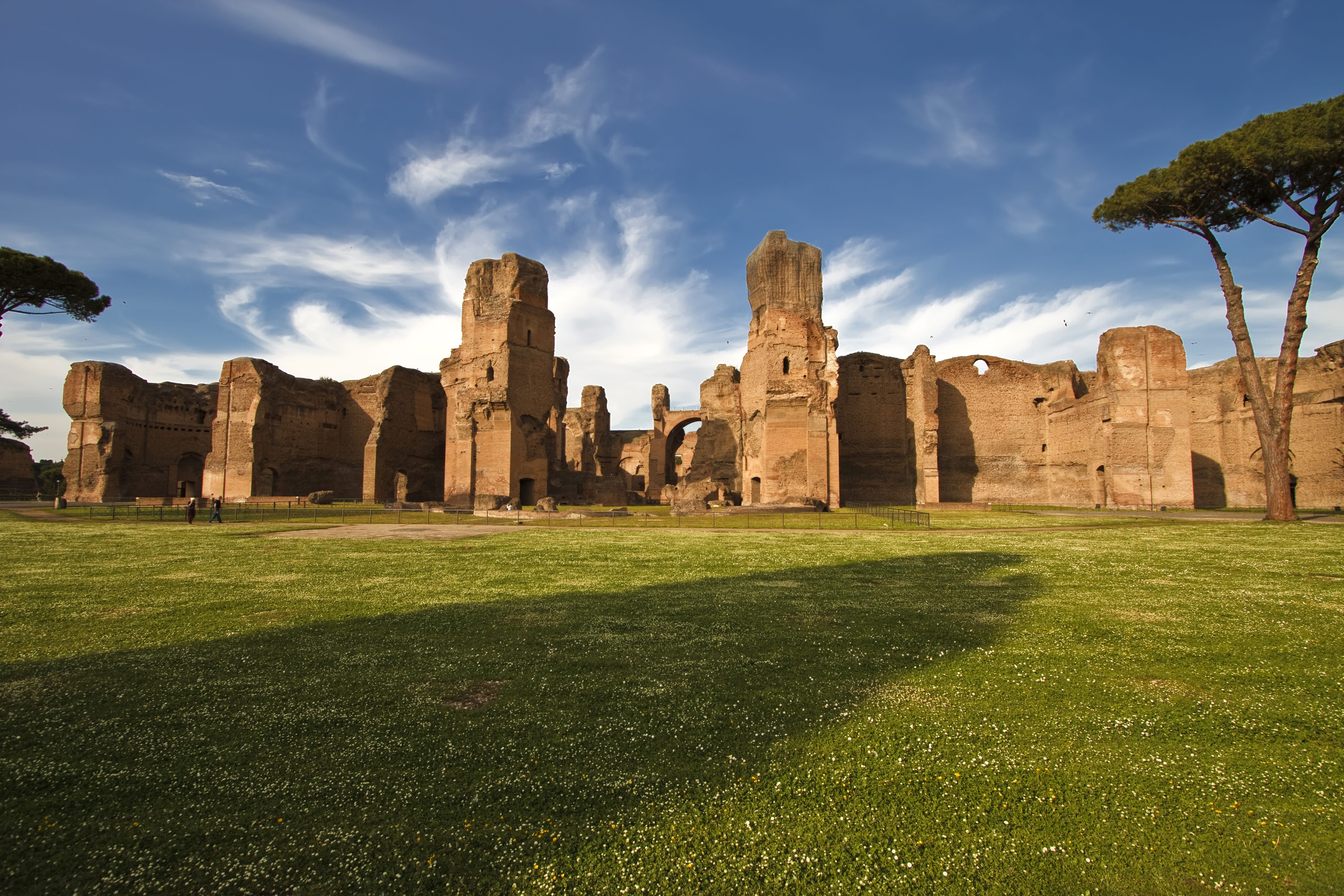 The Baths Of Caracalla Rome