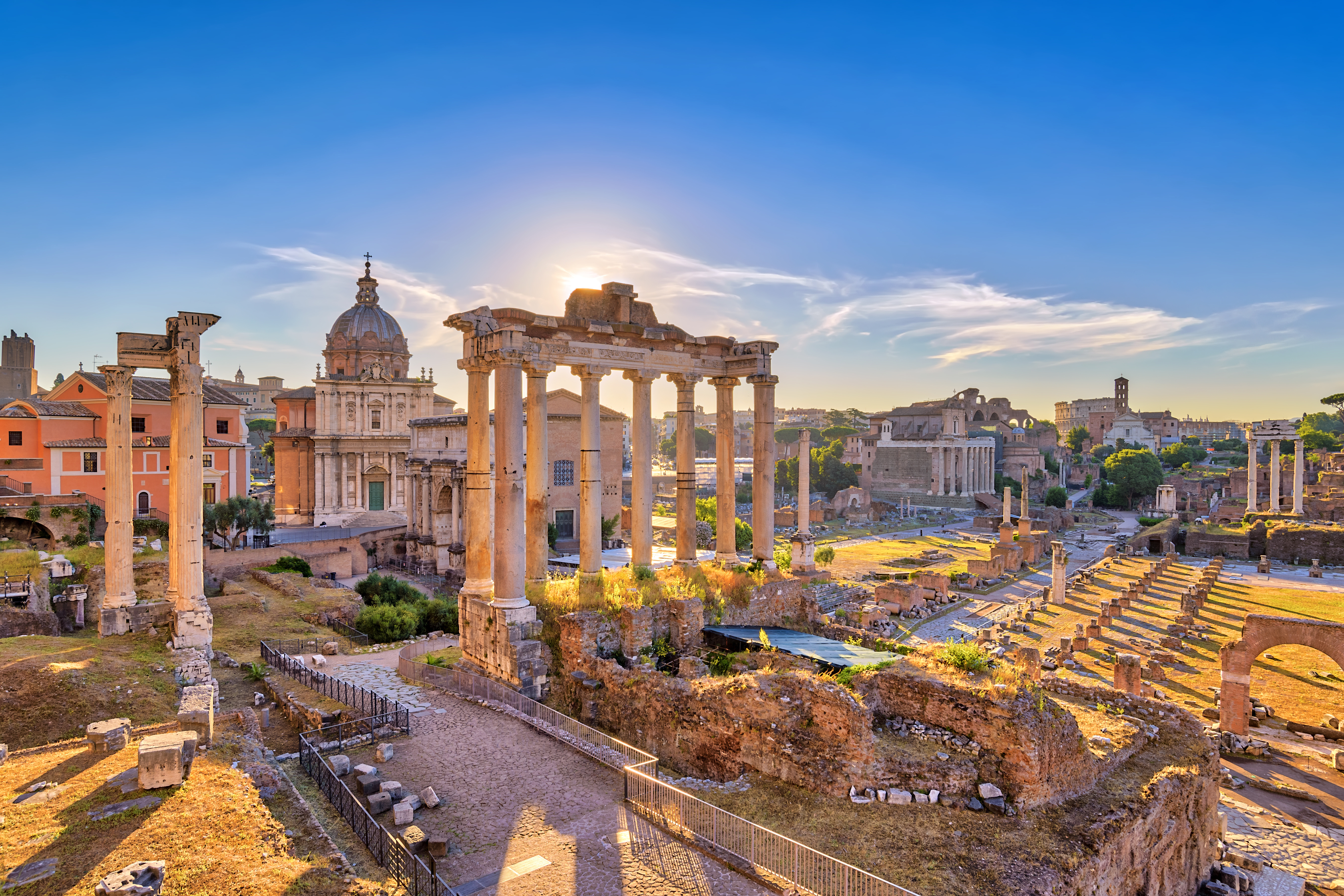 The Roman Forum in Rome