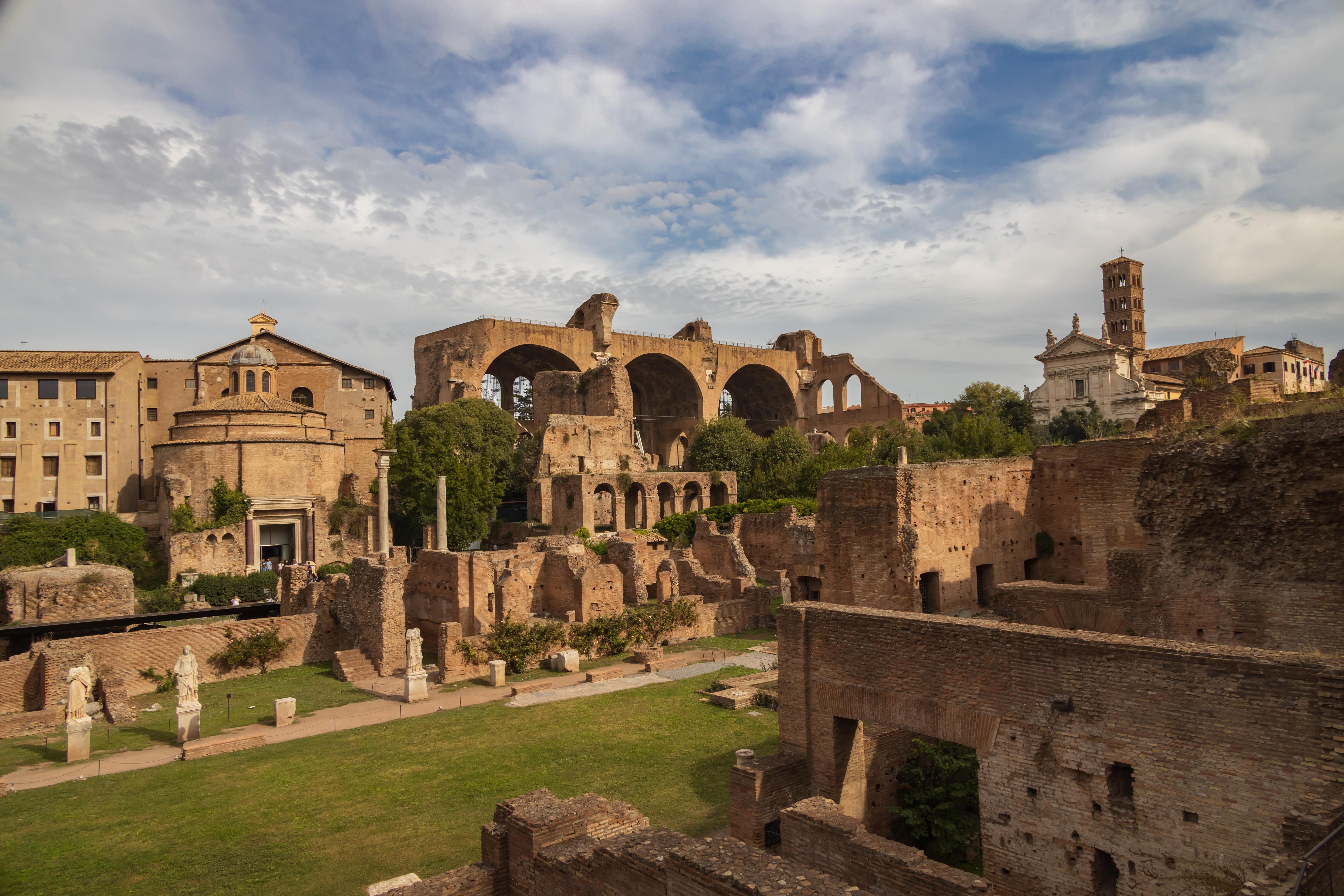 Palatine Hill, in Rome