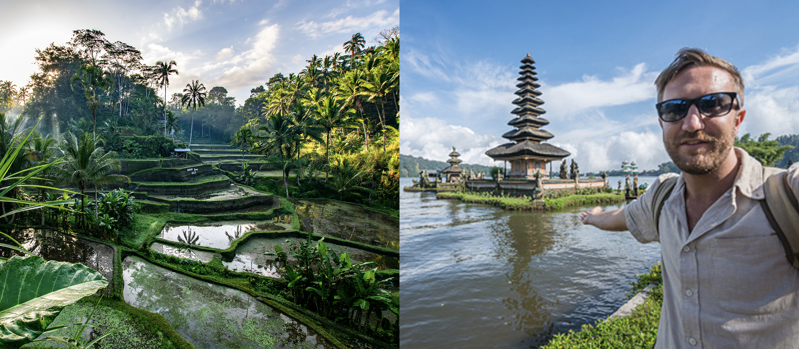 Bali split image