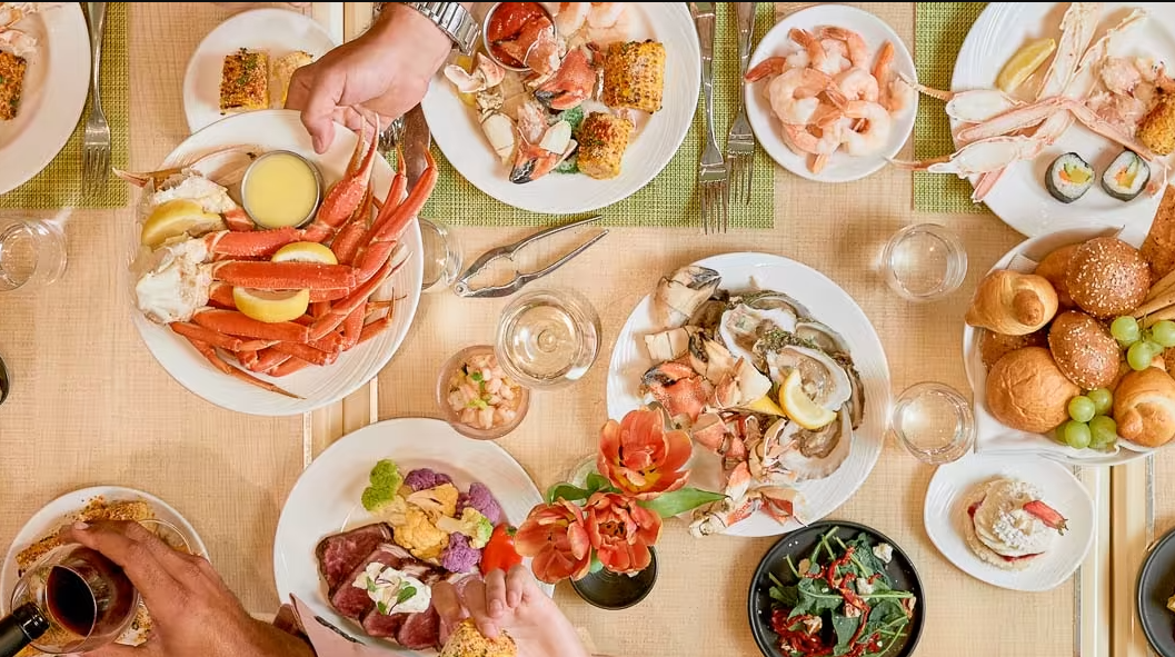 Wynn Buffet in Vegas