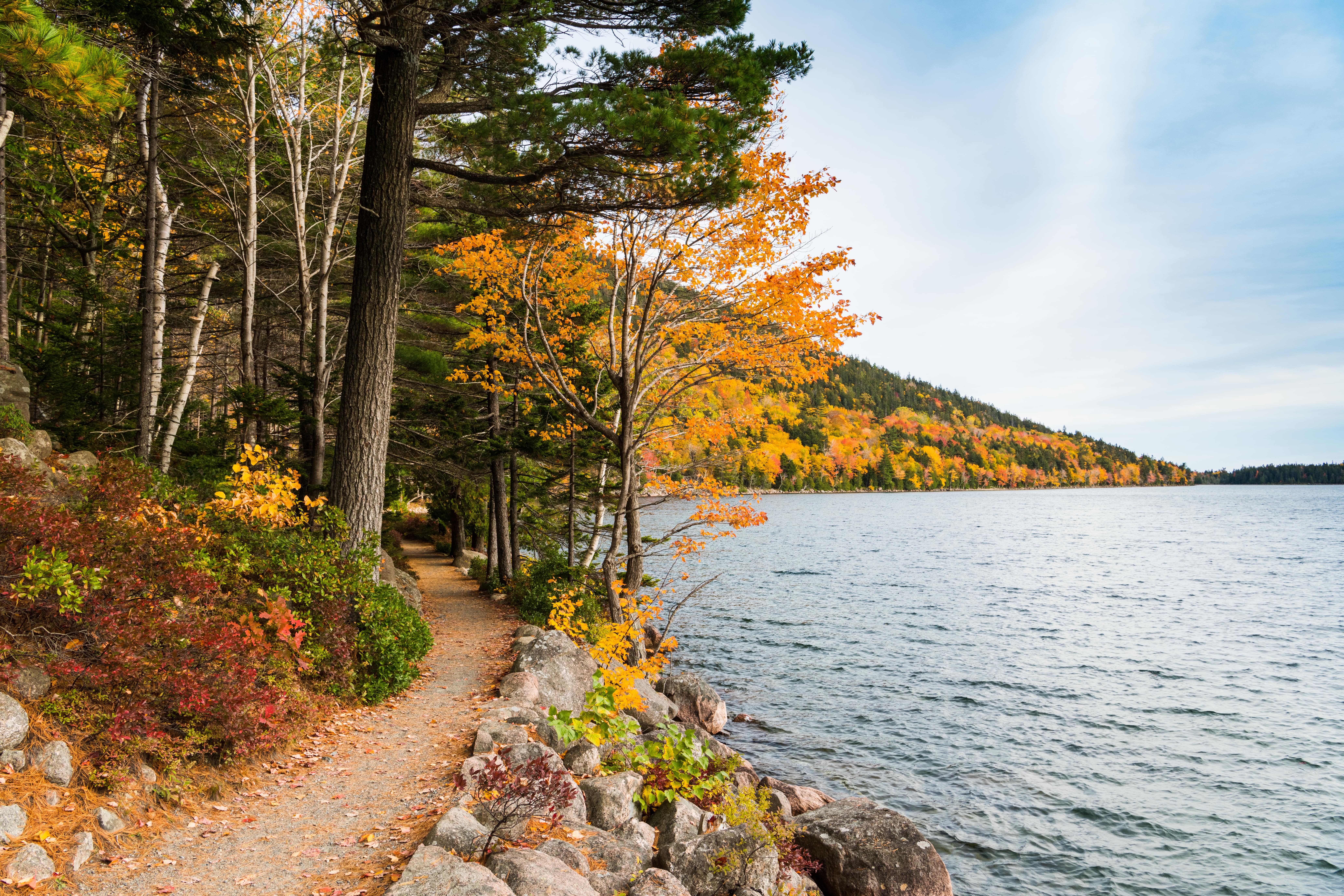 Acadia National Park, Maine in the fall