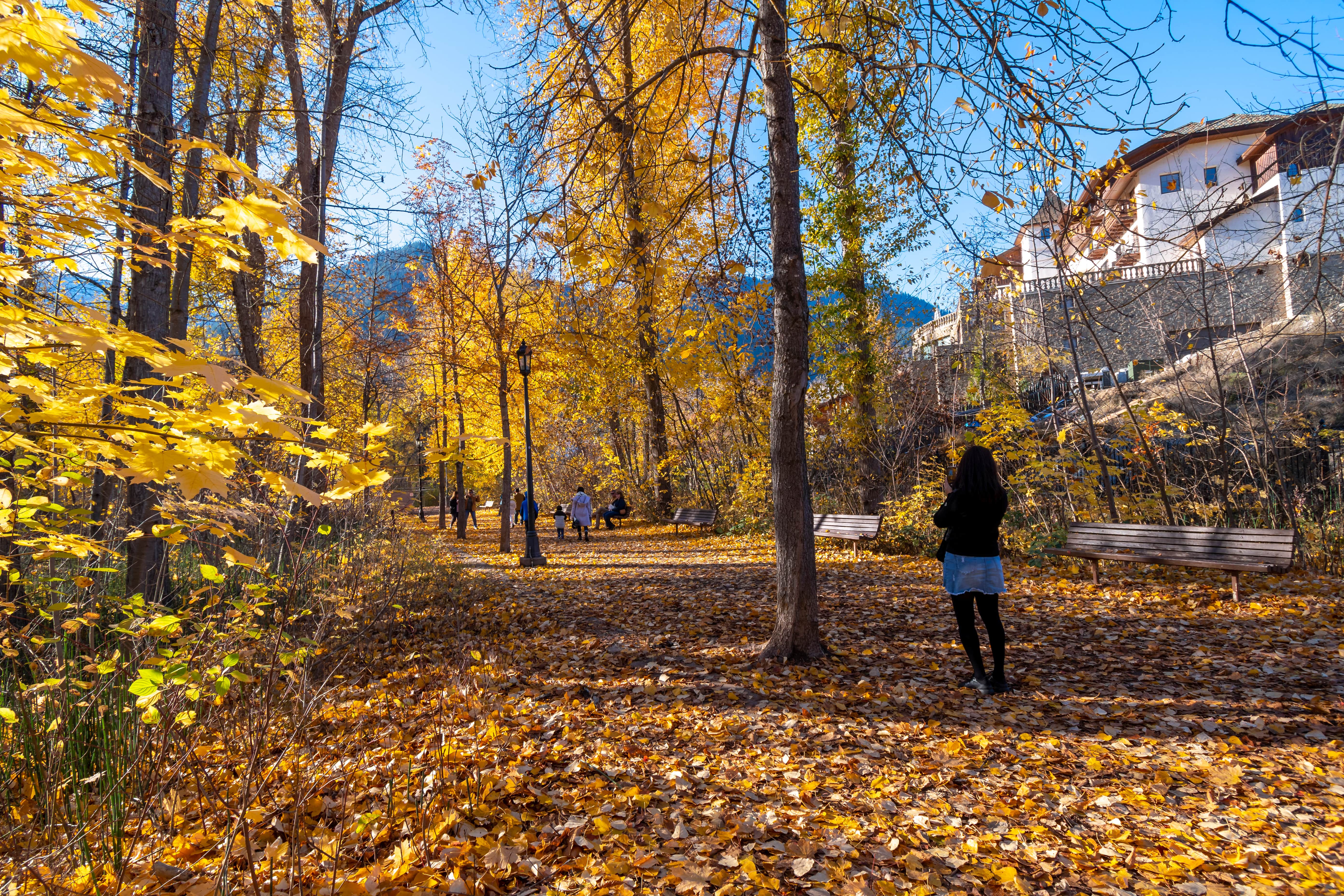 Leavenworth, Washington in the fall