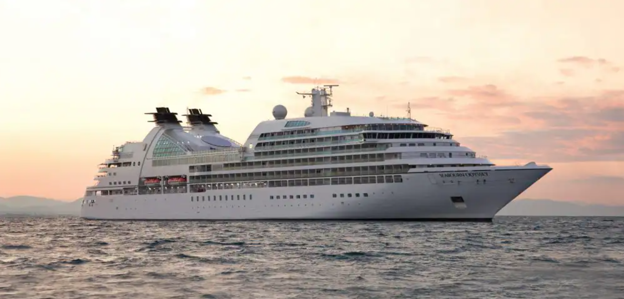 Seabourn Odyssey Cruise Ship on water