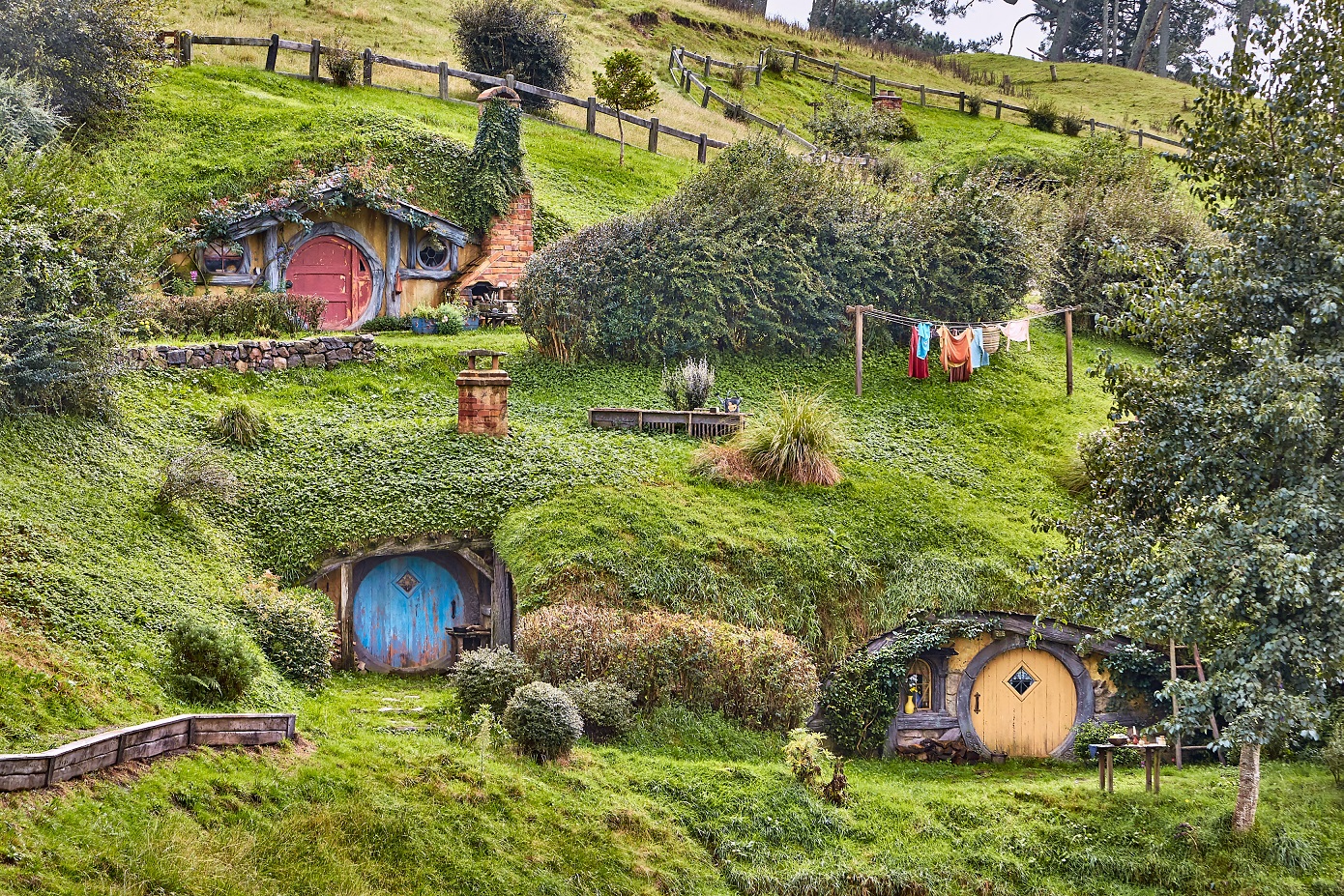 Movie set for the Lord of The Rings and The Hobbit - 2016