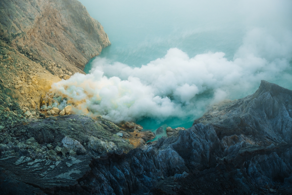 Ijen volcano, East Java, Indonesia