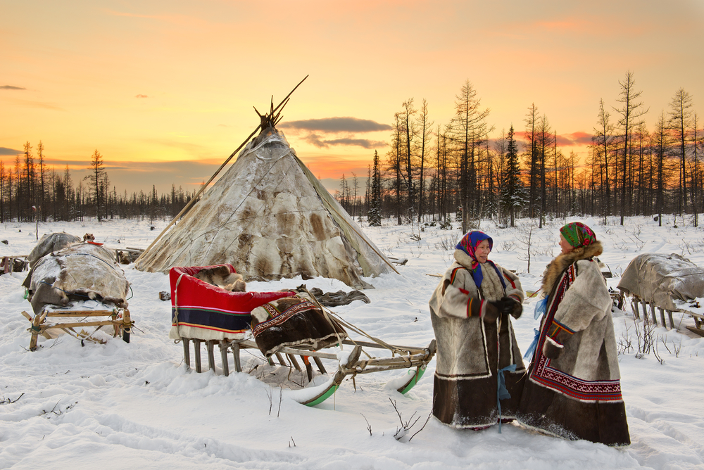 Women of Nenets nationality
