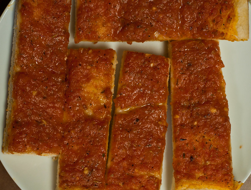 Close-up Photo of Rhode Island Pizza Strips