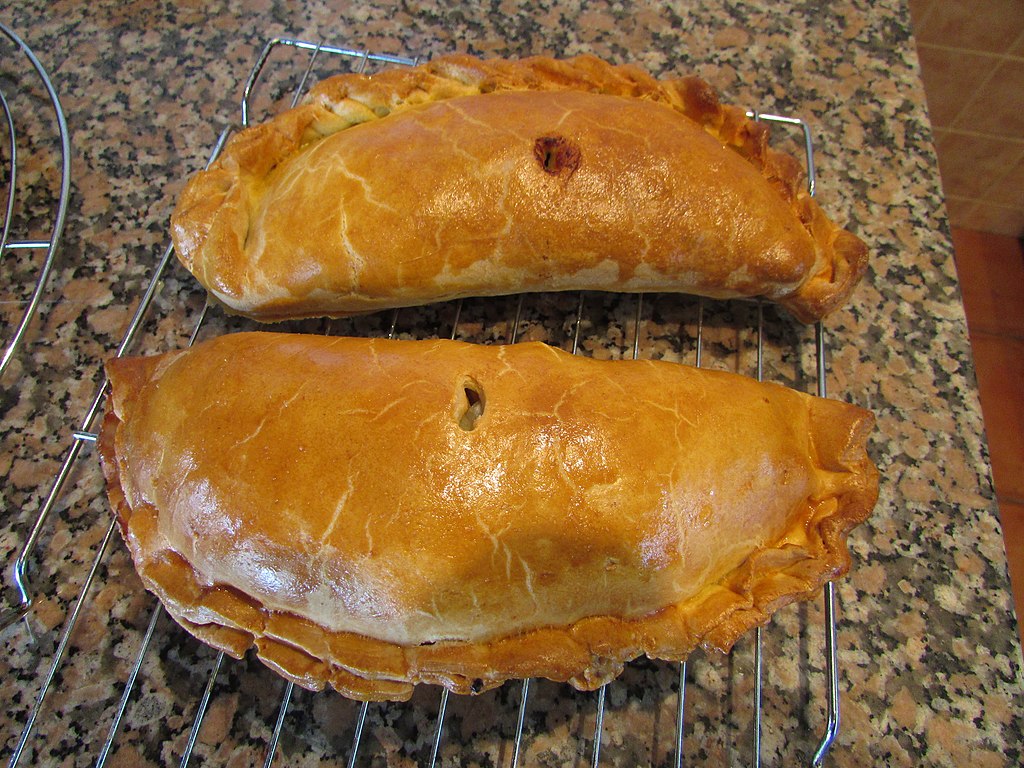 Close-up Photo of Two Homemade Cornish pasties
