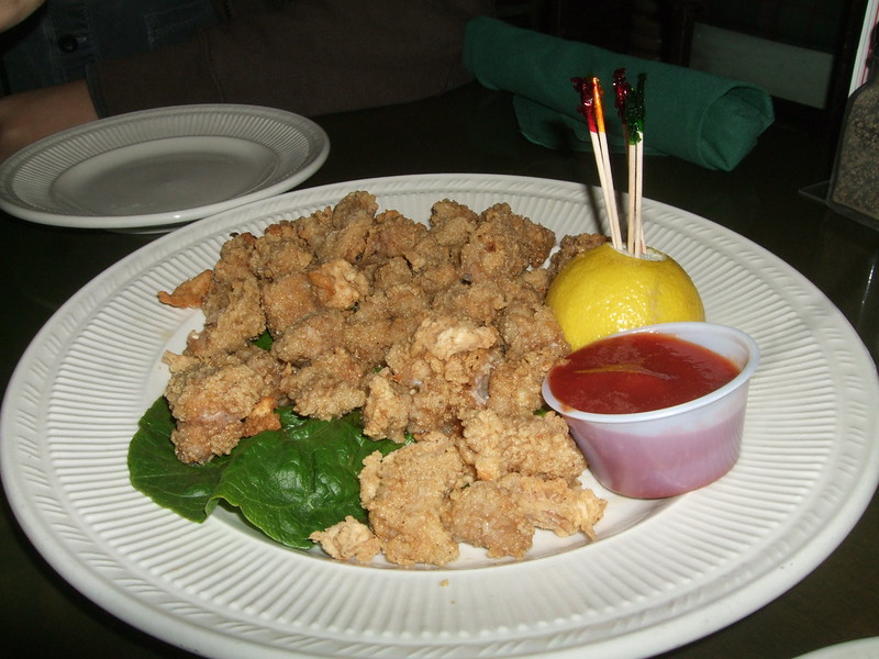 Close-up Photo of a plate with Rocky Mountain Oysters