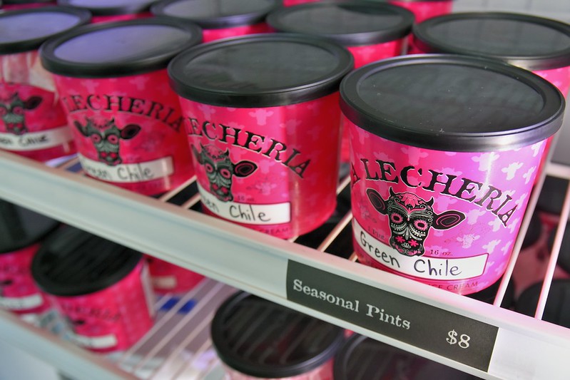 Close-up Photo of Green Chile Sundae cups