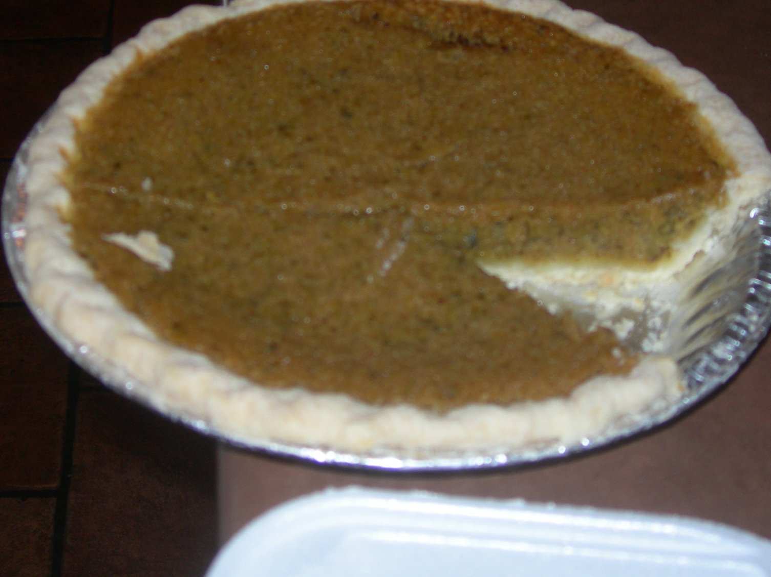 Close-up Photo of a Pickle Pie From the Sunglow Restaurant in Bicknell, Utah