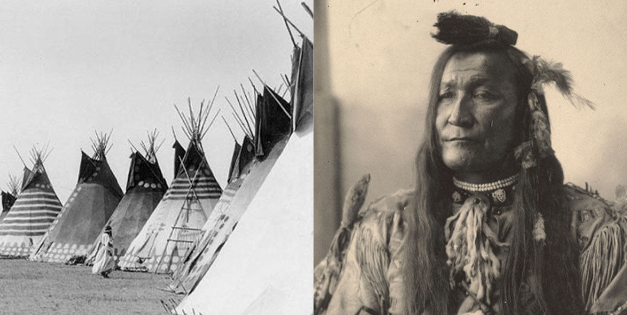 Blackfoot nation split image